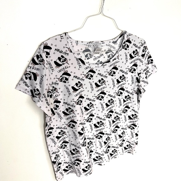 MENTALLY EXHAUSTED (can’t even) very soft and stretchy Pandicorn t-shirt… - Picture 6 of 9